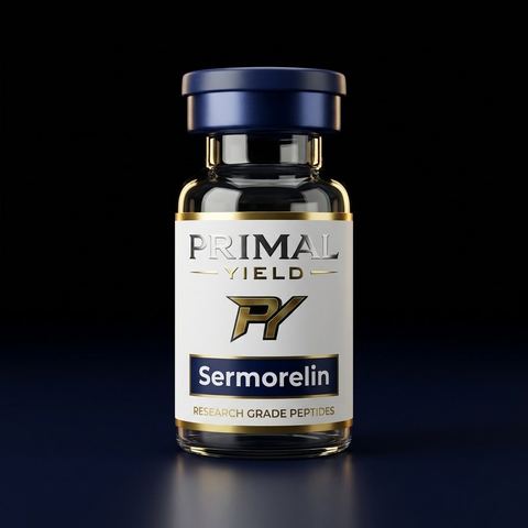 Sermorelin — research peptide vial